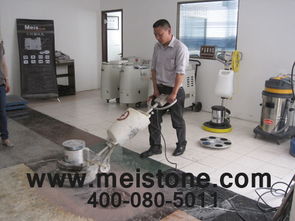 花都佳信清潔服務(wù)保潔朱先生來我公司學(xué)習(xí)大理石翻新護理技術(shù)